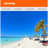 Sunwing Vacations email thumbnail