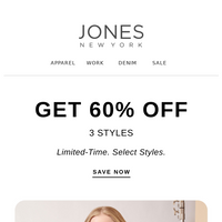 Jones New York email thumbnail