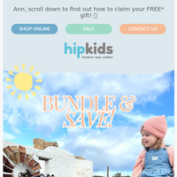 Hip Kids Australia email thumbnail