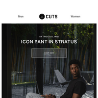 Cuts Clothing email thumbnail