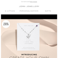 Joma Jewellery email thumbnail