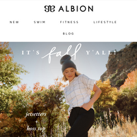 Albion Fit email thumbnail