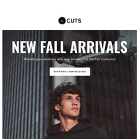 Cuts Clothing email thumbnail