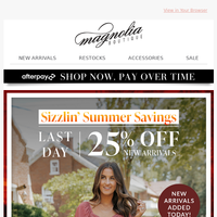 Magnolia Boutique email thumbnail