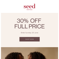 Seed Heritage email thumbnail