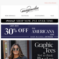 Magnolia Boutique email thumbnail