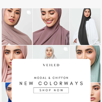 Veiled Collection email thumbnail