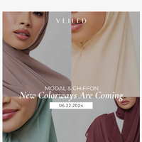 Veiled Collection email thumbnail