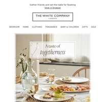 The White Company UK email thumbnail