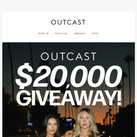 Outcast Clothing email thumbnail