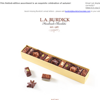 L.A. Burdick Chocolate email thumbnail