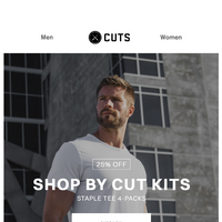 Cuts Clothing email thumbnail