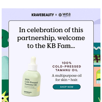 Kravebeauty email thumbnail