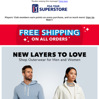 PGA TOUR Superstore email thumbnail