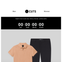 Cuts Clothing email thumbnail