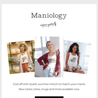 Maniology email thumbnail