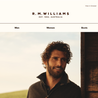 R.M.Williams Australia email thumbnail