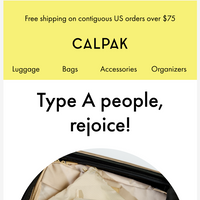 CALPAK email thumbnail