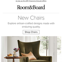 Room & Board email thumbnail