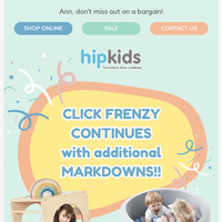 Hip Kids Australia email thumbnail