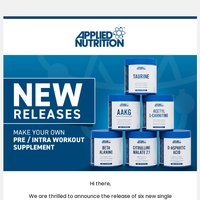 Applied Nutrition email thumbnail