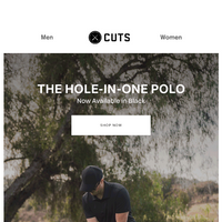 Cuts Clothing email thumbnail