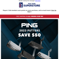 PGA TOUR Superstore email thumbnail