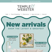 Temple & Webster email thumbnail