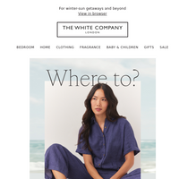 The White Company UK email thumbnail