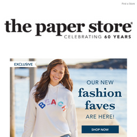 The Paper Store email thumbnail