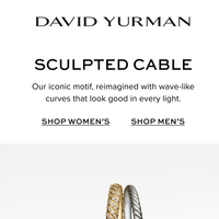 David Yurman email thumbnail