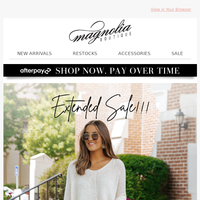 Magnolia Boutique email thumbnail