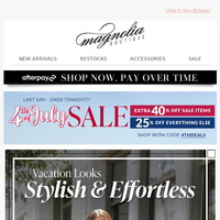 Magnolia Boutique email thumbnail