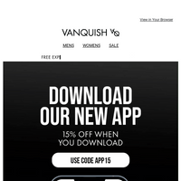 Vanquish Fitness email thumbnail