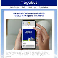 Megabus email thumbnail