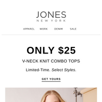 Jones New York email thumbnail