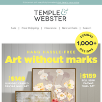 Temple & Webster email thumbnail