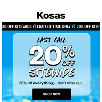 Kosas email thumbnail