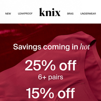 Knixwear Canada email thumbnail