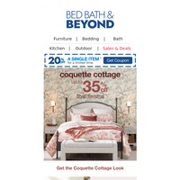 Bed Bath and Beyond email thumbnail