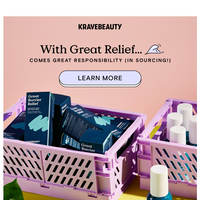 Kravebeauty email thumbnail