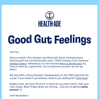 Health-Ade email thumbnail