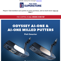 PGA TOUR Superstore email thumbnail