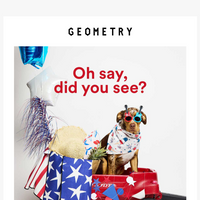 GEOMETRY email thumbnail