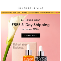 naked + thriving email thumbnail