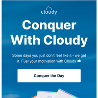 Cloudy email thumbnail