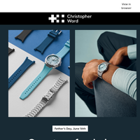 Christopher Ward UK email thumbnail