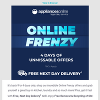 Appliances Online email thumbnail