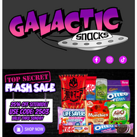 Galactic Snacks email thumbnail