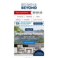 Bed Bath and Beyond email thumbnail